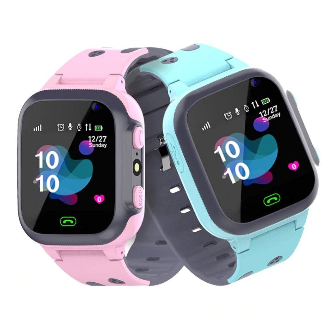 Pink & Blue Boy and Girl Smart Watch with Built-in Camera, Microphone and GPS Location Tracker - Image 7
