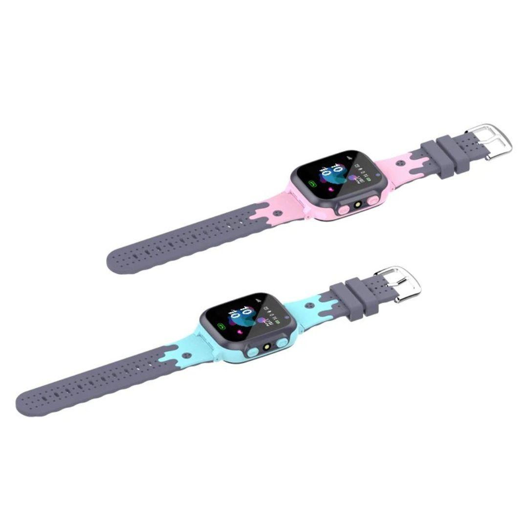 Pink & Blue Boy and Girl Smart Watch with Built-in Camera, Microphone and GPS Location Tracker - Image 11