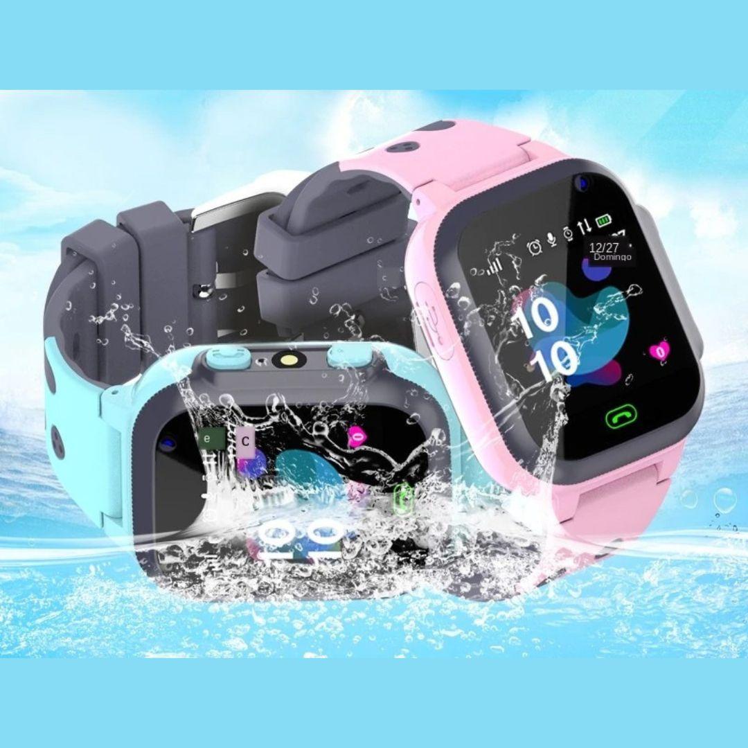 Pink & Blue Boy and Girl Smart Watch with Built-in Camera, Microphone and GPS Location Tracker - Image 6
