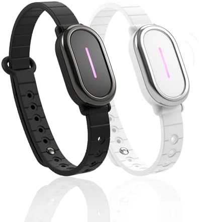 Bond Touch in Black - Pair of Bracelets - Long Distance Connection Bracelets - Image 6